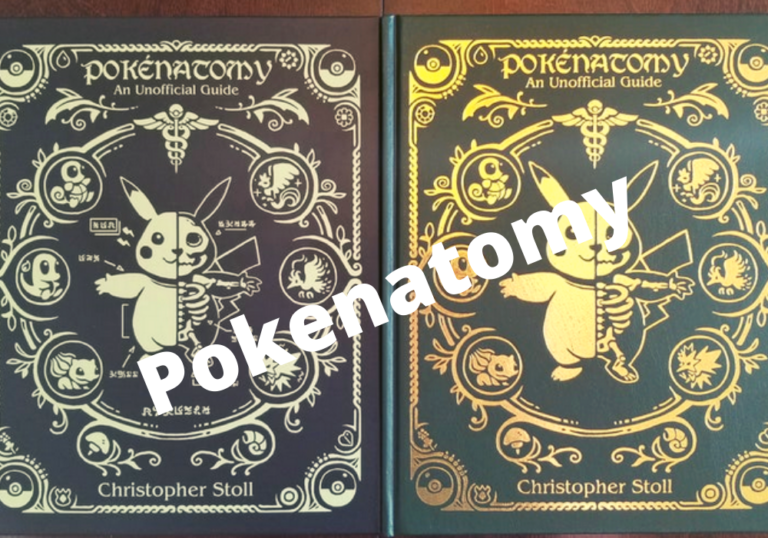 poeknatomy: pokemon anatomy book