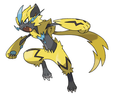 Zeraora pokemon