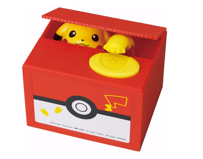 Pikachu coin box