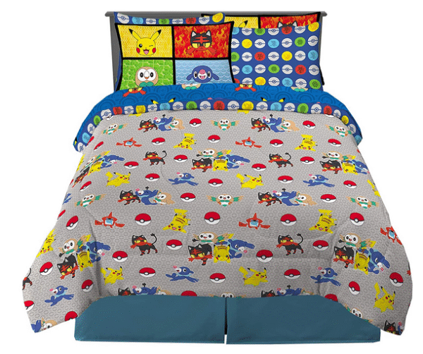10 Best Pokémon Bedsheets and Pokemon Bedding Set Pokenatomy