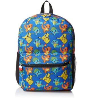 Pokemon Boys' Multi Character Backpack, Multi