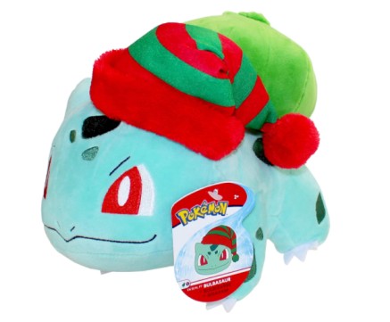 Pokemon Bulbasaur Holiday Seasonal Plush