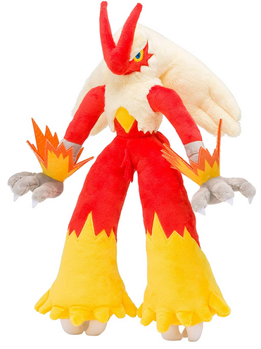 blaziken pokemon plush rare