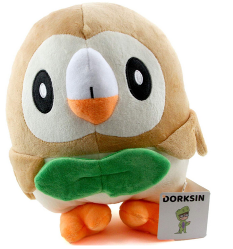 dorskin rowlet stuffed toys