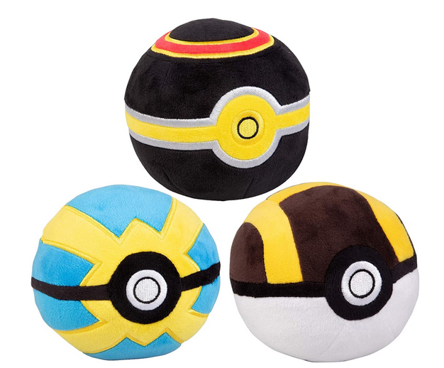 Pokeball plush deals