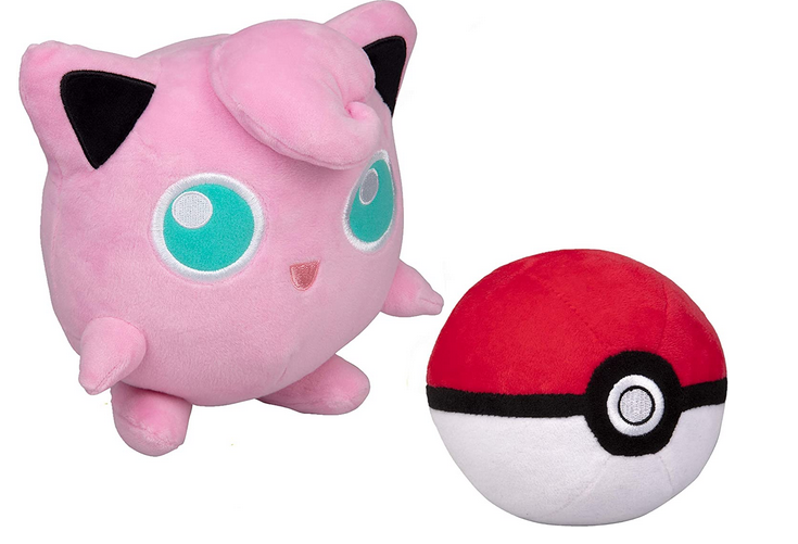 Pokemon pokeball stuffed animal plush