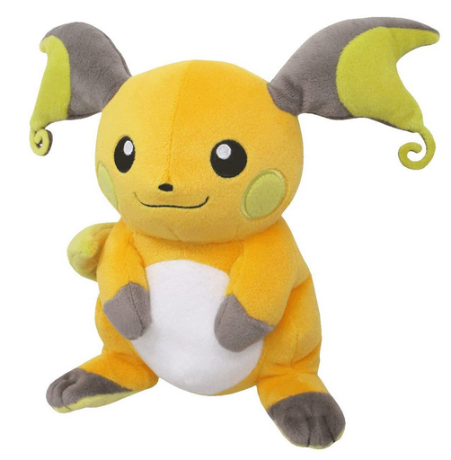 Raichu pokemon plush