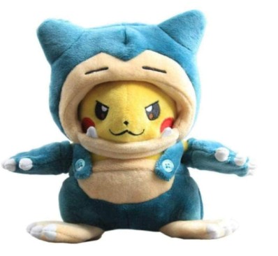 Anime Snorlax Mania Pikachu Plush