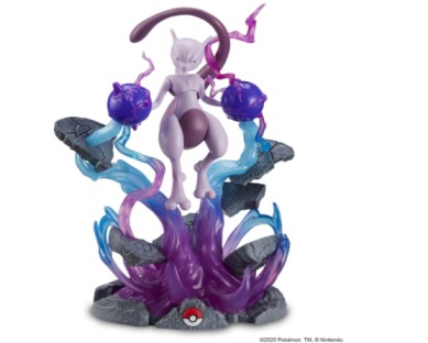 POKEMON BATTLE FIGURE 2 PACK - Features 2-Inch Mew & 4.5-Inch Mewtwo Battle  Figures