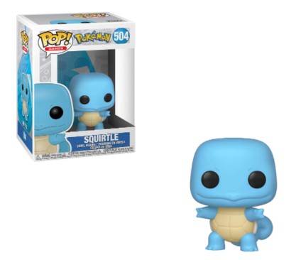 Squirtle: Fun ko Pop! Games Vinyl Figure & 1 Compatible Graphic Protector Bundle 