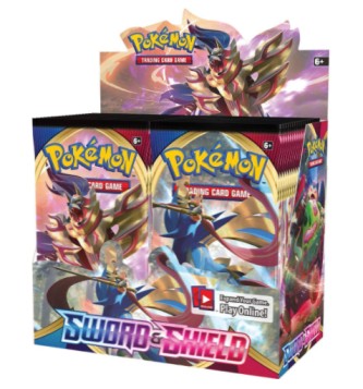 Pokémon TCG: Sword & Shield Booster Box, Multicolor