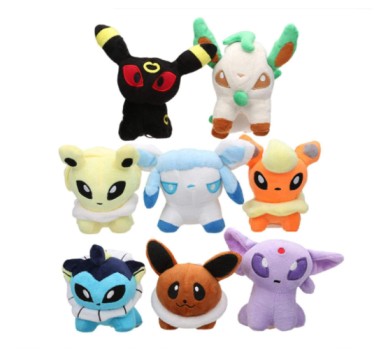 Anime Pokemon Plush Toy Doll 13Cm,Cute Flareon Umbreon Espeon