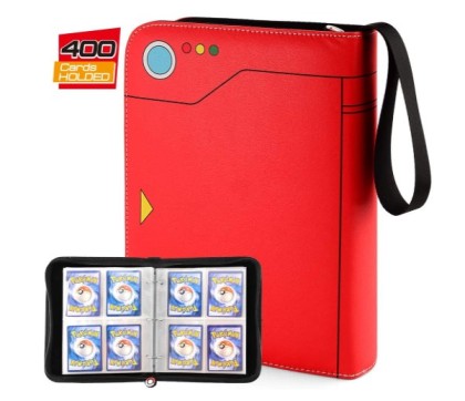 tombert TCG Binder Compatible with Pokemon Trading Cards, Sleeves Card Carrying Case for Pokémon Cards