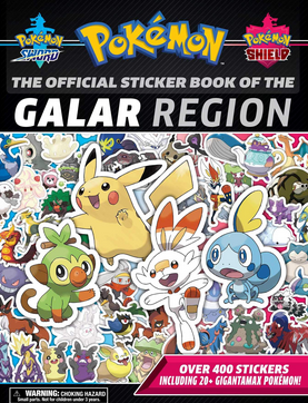 Pokemon shield sticker book