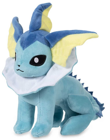 Pokemon Plush Shiny Vaporeon, Pokemon Plush Eeveelutions