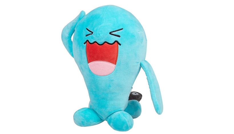 Pokémon Wobbuffet Plush Stuffed Animal Toy – Large 12″ - Pokenatomy